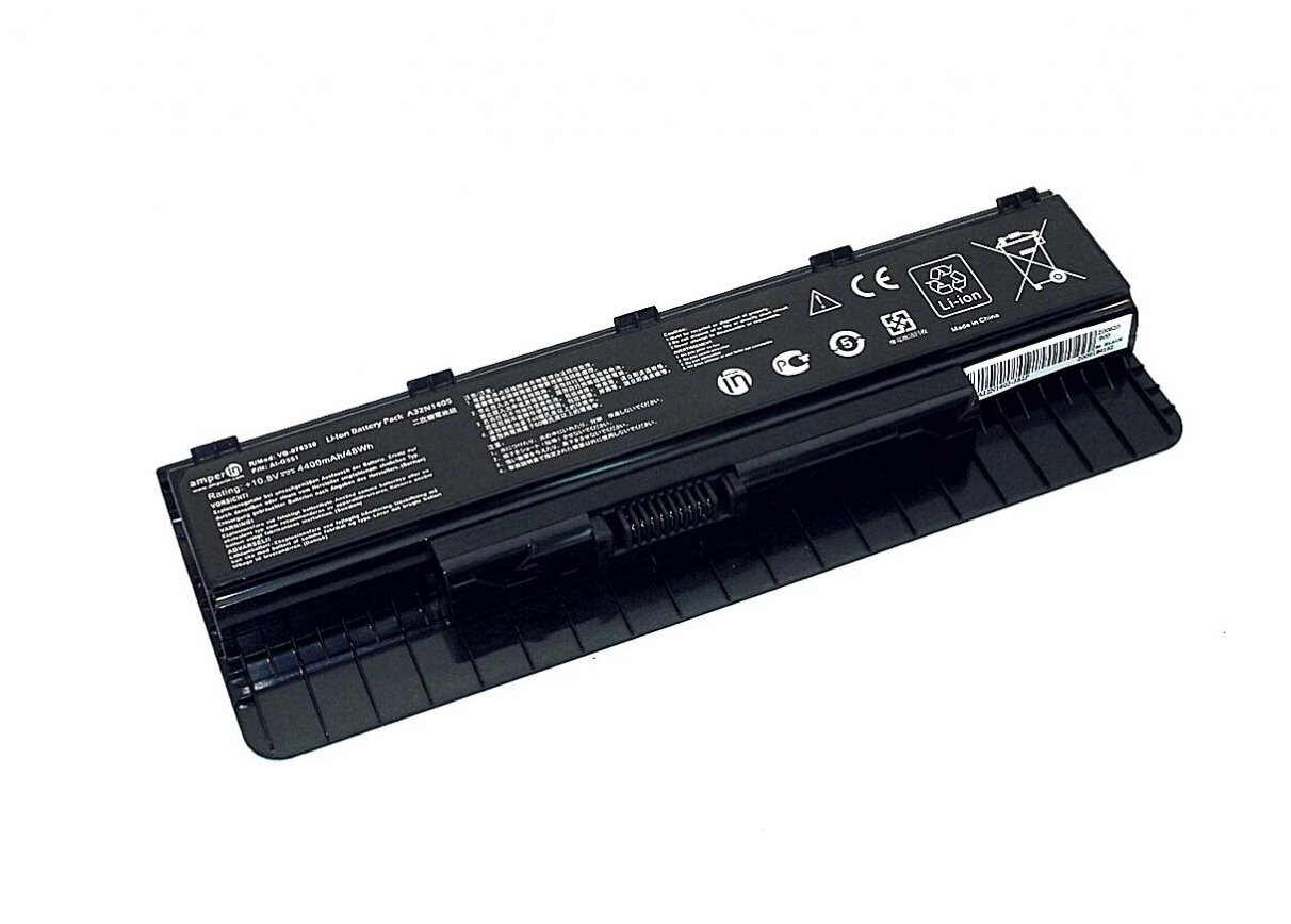 Аккумуляторная батарея Amperin для ноутбука Asus A32N1405 10.8V (5200mAh)