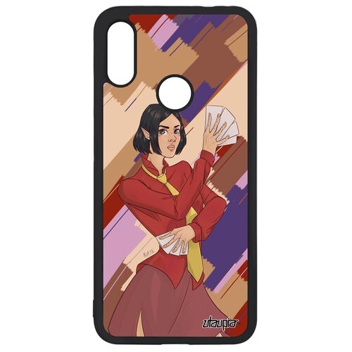 фото Ударопрочный чехол на телефон // xiaomi redmi note 7 // "фокусник" манга галстук, utaupia, цветной