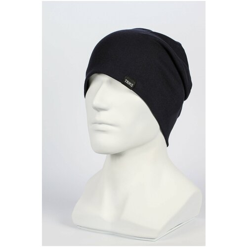 фото Шапка triks, размер 58, синий