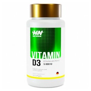 Фото Витамин D3 Haya Labs Vitamin D3 5000 IU 120 капс.