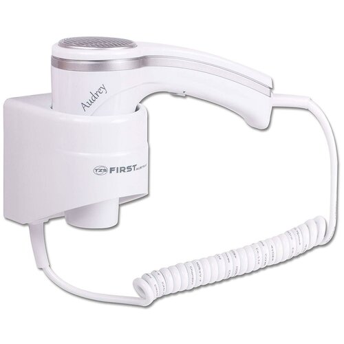 Фен FIRST FA-5655-1 1200 Вт крепление на стене 1 скорость 2 температурных режима белый 247700₽