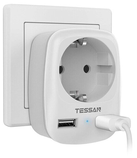 Сетевые фильтры TESSAN TS-611-DE Grey