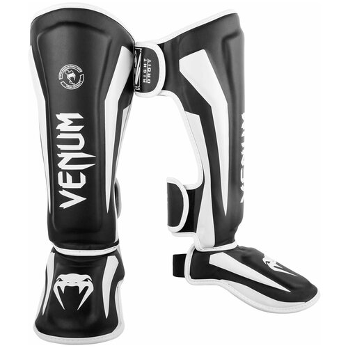 фото Щитки venum elite standup shinguards black/white l