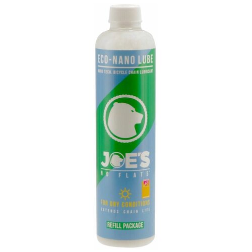 Смазка для цепи Joe's No-Flats Eco-Nano Lube DRY для сухой погоды 500 мл смазка для цепи hanseline graphite lube mtb 125ml hans 304900