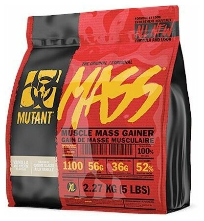 Mutant Mass (2,27 кг) Клубника-Банан