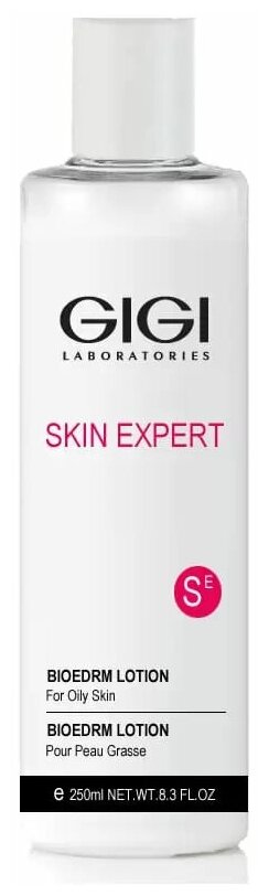 GIGI Лосьон-болтушка для жирной и проблемной кожи Skin Expert Bioderm Lotion, 250 мл