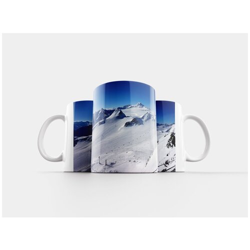 фото Кружка "снег, гора, зима" 320 мл lotsprints