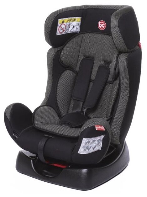 Baby care Детское автомобильное кресло Nika гр 0+/I/II, 0-25кг, (0-7 лет), Черный/Карбон