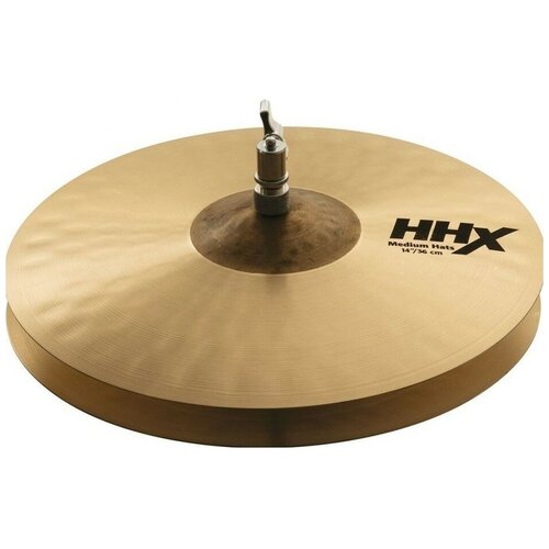 Тарелка для ударной установки Sabian 14 HHX Medium Hi-Hats тарелка hi hat пара sabian 14 hhx medium hi hats