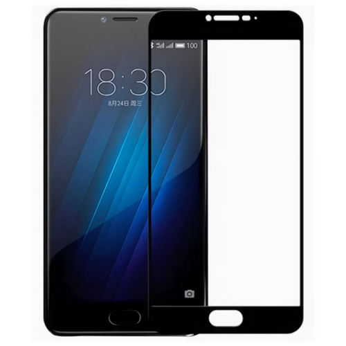 Защитное стекло на Meizu U 20, Silk Screen 2.5D, черный