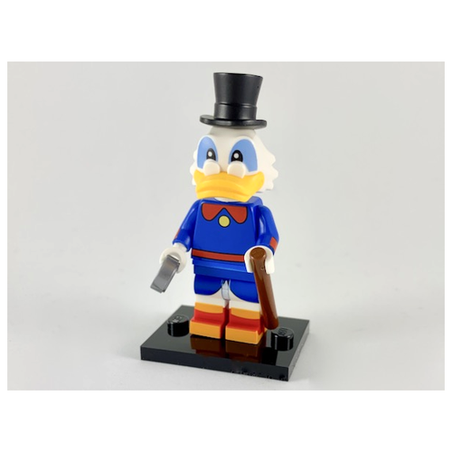 Минифигурка Лего Lego coldis2-6 Scrooge McDuck, Disney, Series 2 (Complete Set with Stand and Accessories) dreamgear 6 collectible retro galaxian