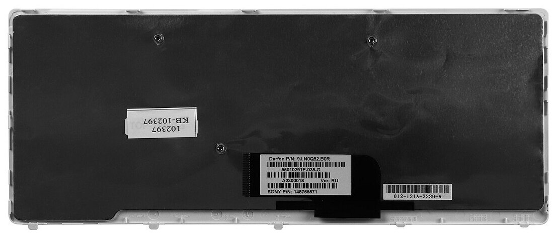 Клавиатура для ноутбука Sony Vaio VPC-CW VGN-CW pn 148755771 NSK-S7A0R 9JN0Q82A0R 55010292E-035-G 148755571 NSK-S7B0R 9JN0Q82B0R 9JN0Q82B01 148755521 A1754908A 9JN0Q82A01 148755721