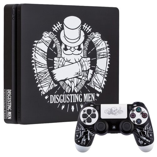   RAINBO Sony PlayStation 4 Slim 1000  HDD,  , Disgusting Men