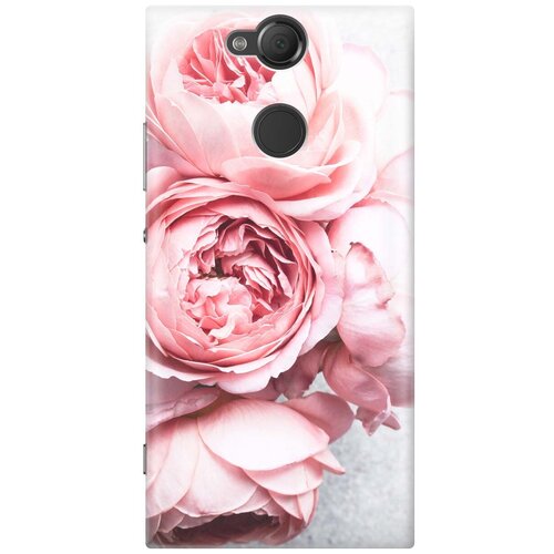 фото Re:pa накладка transparent для sony xperia xa2 с принтом "нежность"