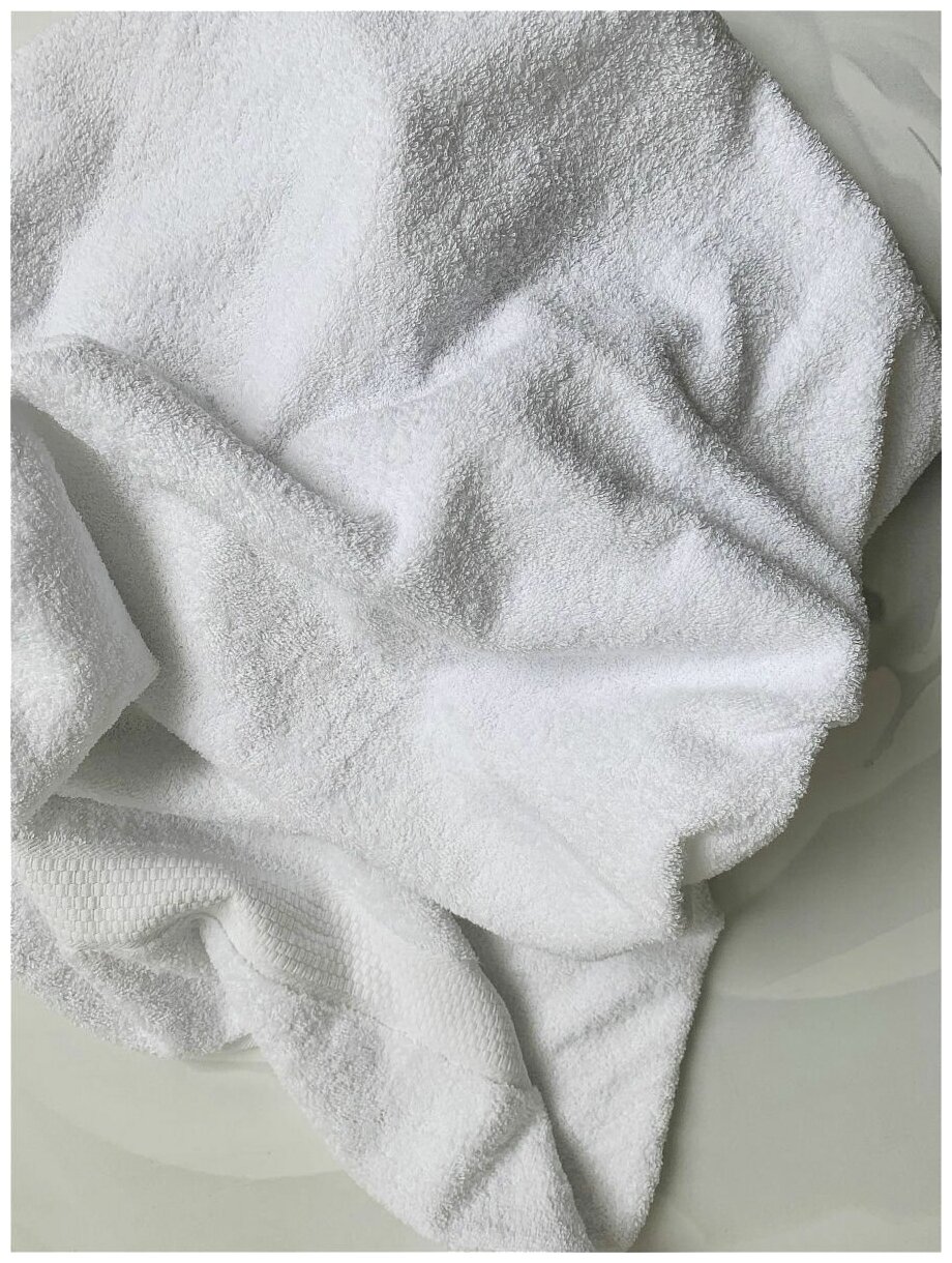 Полотенце махровое банное с вышивкой Ольга - фотография № 4