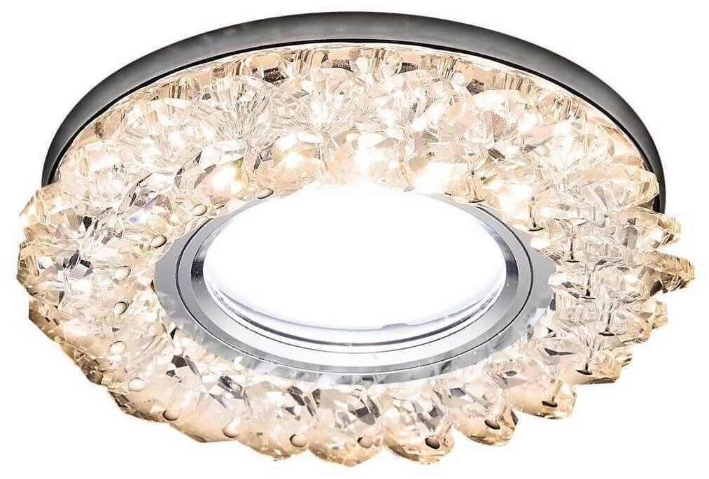 Встраиваемый светодиодный светильник Ambrella light Led S701 CL/CH/WW