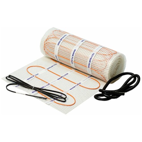 Тёплый пол электрическийпод плитку Нагревательный мат Warmcoin ЭКО 15 мкв30мп ширина 50 см 17222₽