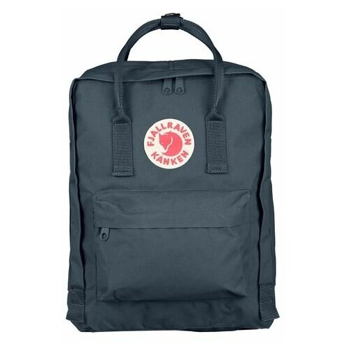 фото Fjallraven рюкзак kanken, серый, 27х13х38 см, 16 л
