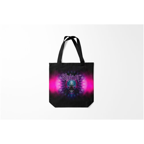 фото Сумка-шоппер / 40х40 см / рок / slipknot burnettie