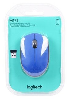 Logitech M171 Blue (910-004640) Компьютерная мышь .