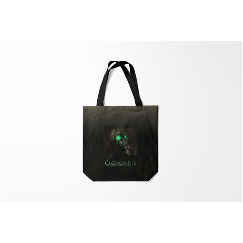 фото Сумка-шоппер / 40х40 см / геймерам / chernobylite чернобыльский сталкер 2 burnettie