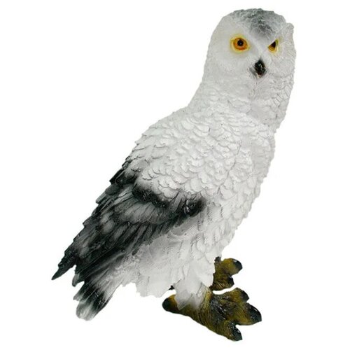 Фигура садовая Сова полярная 25см полистоун садовая фигура сова полярная высота 29см полистоун