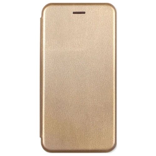 Чехол-книжка для Samsung Galaxy M31s золотой противоударный откидной с подставкой, кейс с магнитом, защитой экрана и отделением для карт