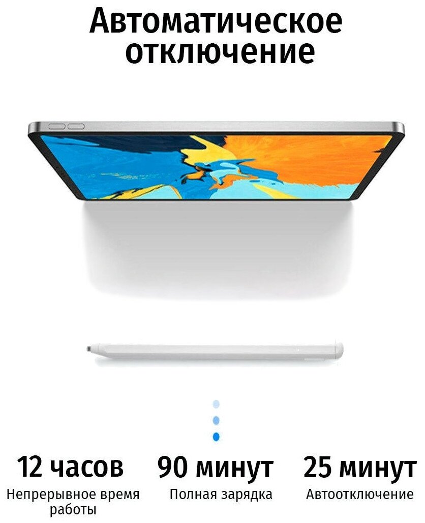 Стилус Wiwu Pencil Max (White) - фото №3