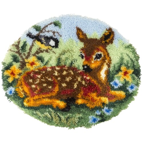 фото Набор для вышивания panna коврик, "олененок" (ki-1883)