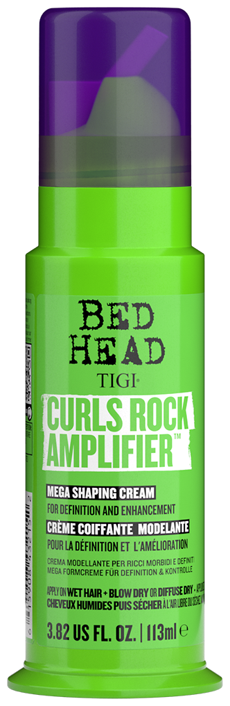 TIGI BED HEAD CURLS ROCK AMPLIFIER - Дефинирующий крем для вьющихся волос и защиты от влаги 113 мл