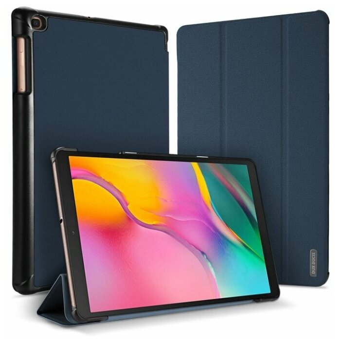 Чехол книжка Dux Ducis для Samsung TAB A 10.1" 2019 Domo синий