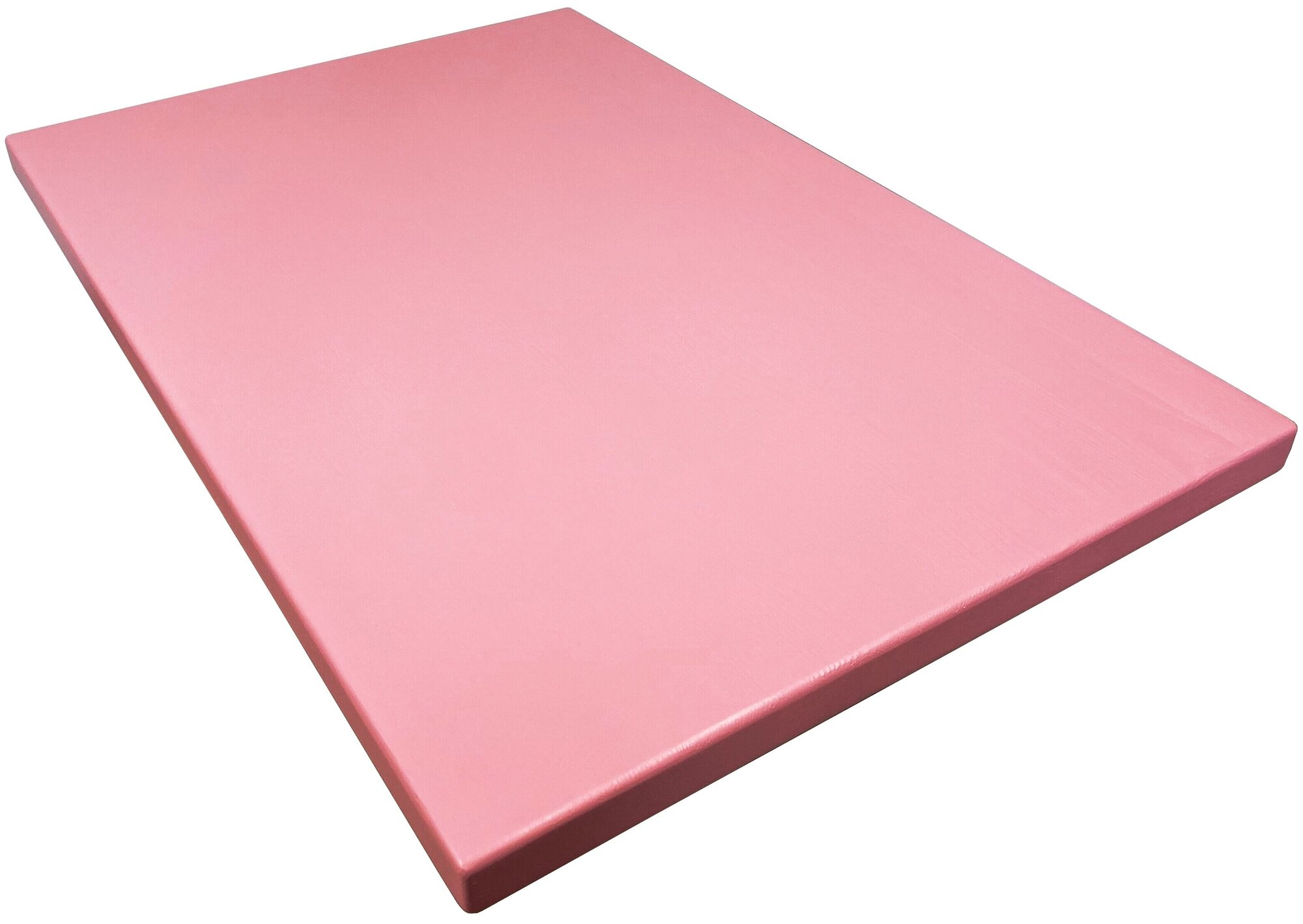 Столешница деревянная для стола 130х60х4 см цвет розовый
