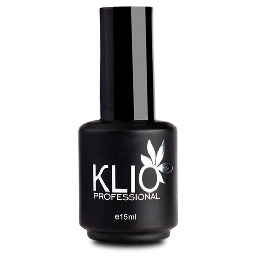 KLIO Professional Верхнее покрытие Velvet Top Coat, прозрачный, 15 мл yoko база и топ 2 в 1 матовый эффект 4 мл