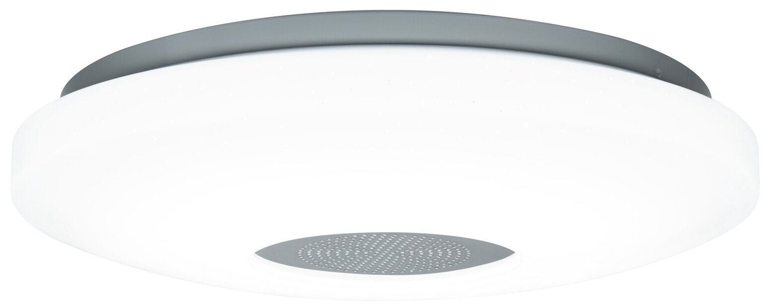Светильник потолочный Paulmann Accento D340 1x22Вт/1x3Вт 2150Лм 3000-6500К IP44 LED 230В Белый Пластик ПУ Bluetooth 70622. - фотография № 4