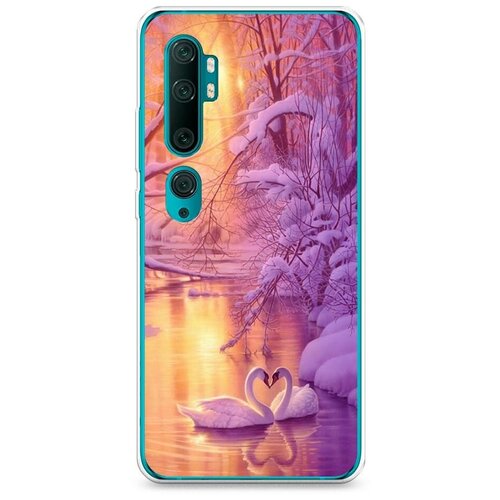 фото Силиконовый чехол "зима 1" на xiaomi mi note 10/mi note 10 pro / сяоми ми нот 10/ми нот 10 про case place
