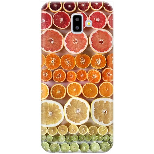 фото Re:pa накладка transparent для samsung galaxy j6+ 2018 с принтом "фрукты"