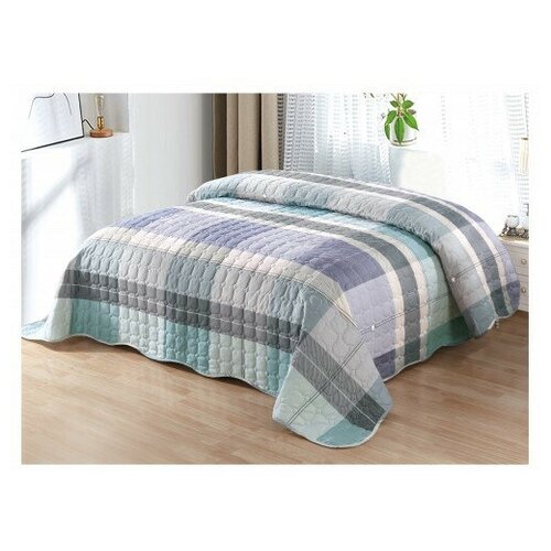 Покрывало тонкое стеганное хлопковое SL 13027 230х250