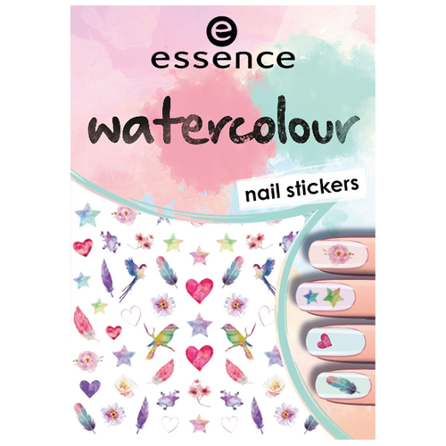 Essence Наклейки для ногтей Watercolour nail stickers №7