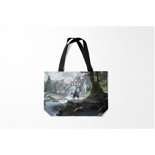 фото Сумка-шоппер / 46х35 см / геймерам / the last of us элли и дина burnettie