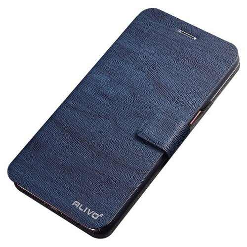 фото Чехол-книжка mypads для huawei enjoy 8 plus водоотталкивающий с мульти-подставкой синий