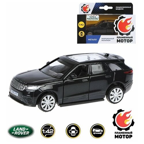 Модель 870403 Land Rover Range Rover Velar 1:42 Пламенный мотор модель машины land rover range rover velar 1 42 11 5см 67334 инерционный механизм