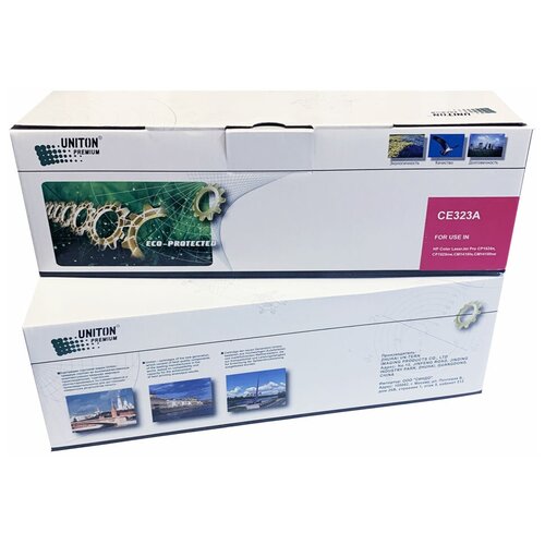 Картридж для HP Color LaserJet Pro CM1415 CM1415fn CM1415fnw CP1520 CP1525 CP1525n CP1525nw CE323A 128A magenta пурпурный (1.300 страниц) - UNITON картридж совместимый hb ce323a magenta для hp clj pro cp1525 cm1415