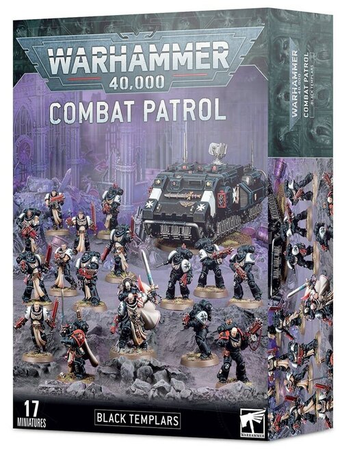 Набор пластиковых моделей Warhammer 40000 Combat Patrol: Black Templars