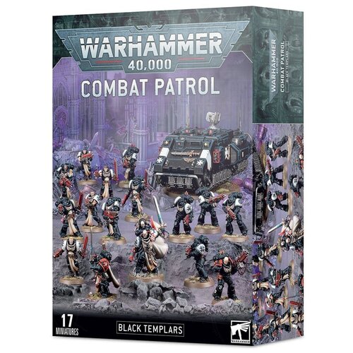 набор пластиковых моделей warhammer 40000 combat patrol chaos daemons Набор пластиковых моделей Warhammer 40000 Combat Patrol: Black Templars