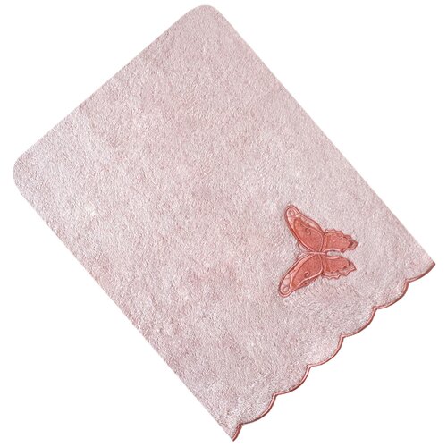 фото Полотенце шадо персиковое бамбук 70%/тенсель 30%, 30х50, персиковый tana