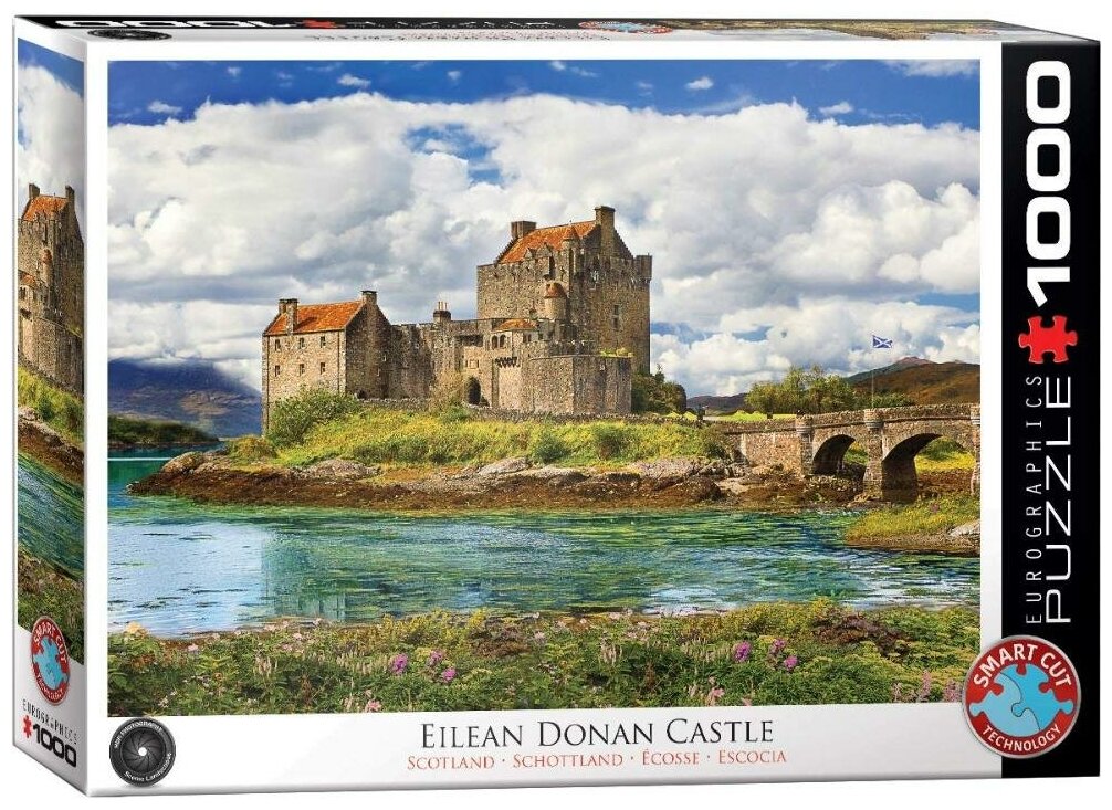 Пазл Eurographics Замок Эйлен-Донан Шотландия, 1000 элементов - фото №1