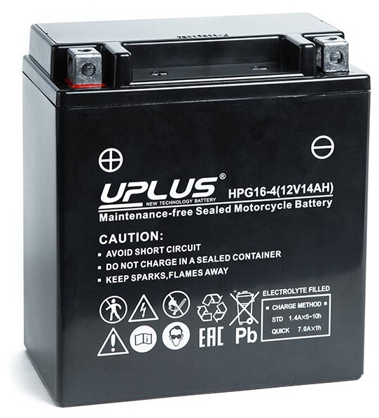 Мото аккумулятор Leoch UPLUS HPG16-4