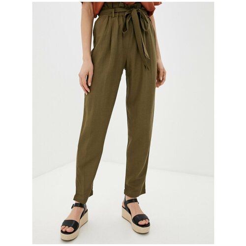 фото Брюки incity, цвет темный хаки, размер 50