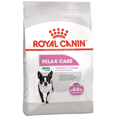 Royal Canin Mini Relax Care / Сухой корм Роял Канин Мини Релакс Кэа для собак Мелких пород, подверженных Стрессовым факторам 1 кг