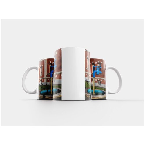 фото Кружка "водопроводный кран, воды марш, арт объект" 320 мл lotsprints